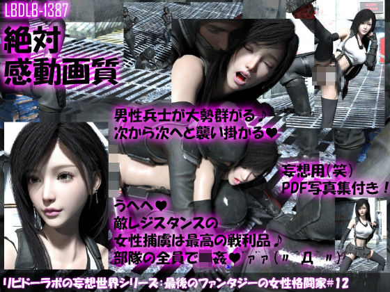 【△100●100】リビドーラボの妄想世界シリーズ:最後のファンタジーの女性格闘家＃12 - Libido-Labo