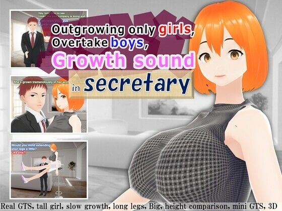 Outgrowing only girls， Overtake boys， Growth sound in secretary - 女子成長クラブ
