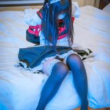 メイド服の女の子が全身緊縛されて踏まれたり鞭打たれたりする(Y子)　コスプレ