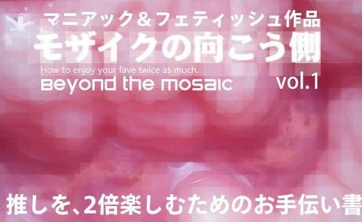 モザイクの向こう側 Beyond the mosaic 推しを、2倍楽しむためのお手伝い書 - フェティッシュ堂