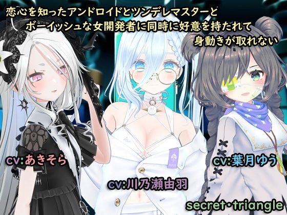 恋心を知ったアンドロイドとツンデレマスターとボーイッシュな女開発者に同時に好意を持たれて身動きがとれない - シークレット・トライアングル