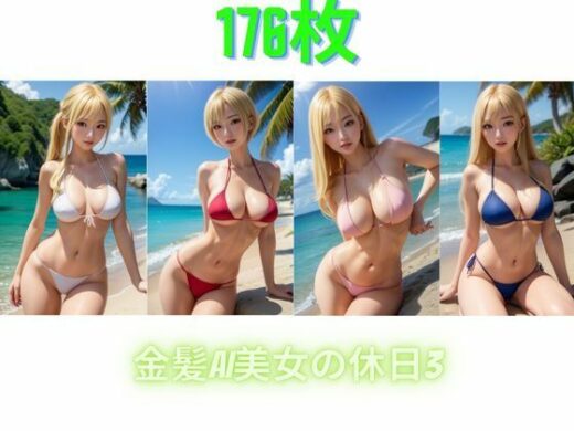 金髪AI美女の休日3 - 168AI