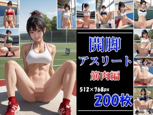 開脚アスリート 筋肉編 - AI娘堂