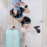 Iツキから始める青仮装世界 CA編　コスプレ