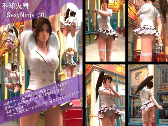 【TD100】元祖セクシー女性格闘家『不知火舞（しらぬいまい）』の写真集SexyNinja-30 - Libido-Labo