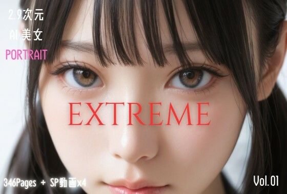 2.9次元AI美女 PORTRAIT EXTREME VOL.01 AI SEX ポーズ集 - KEI diffusion