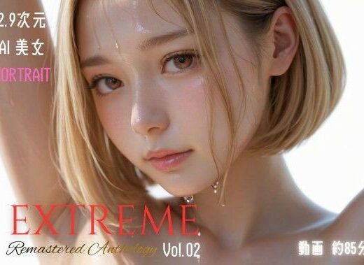 2.9次元AI美女 PORTRAIT EXTREME Remastered Anthology VOL.02 AI SEX 動画集 - KEI diffusion