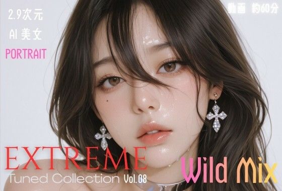 2.9次元AI美女 PORTRAIT EXTREME Tuned Collection VOL.08 Wild Mix AI SEX 動画集 - KEI diffusion