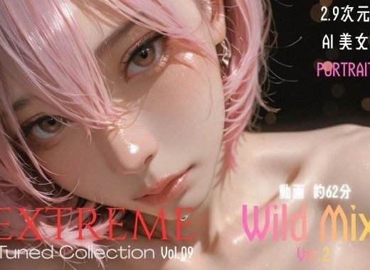 2.9次元AI美女 PORTRAIT EXTREME Tuned Collection VOL.09 Wild Mix Ver.2 AI SEX 動画集 - KEI diffusion